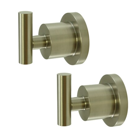 Kingston Brass Robe Hook, Brushed Nickel BAK8217SN